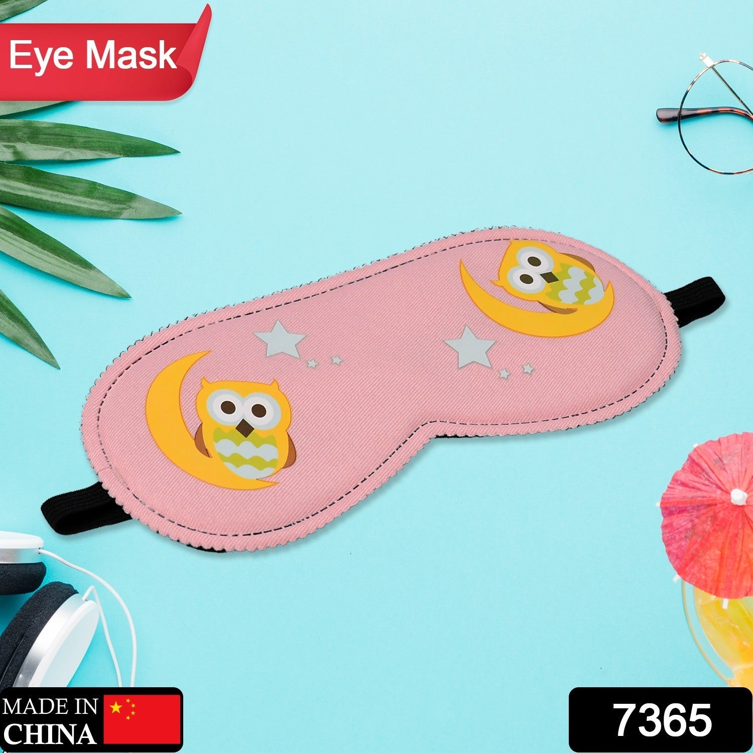 7365 SLEEPING MASK LIGHTWEIGHT COTTON FABRIC BLINDFOLD SOFT EYE MASK SUPER NEW PREMIUM EYE MASK (1 PC) DeoDap 7365 SLEEPING MASK LIGHTWEIGHT COTTON FABRIC BLINDFOLD SOFT EYE MASK SUPER NEW PREMIUM EYE MASK (1 PC) DeoDap